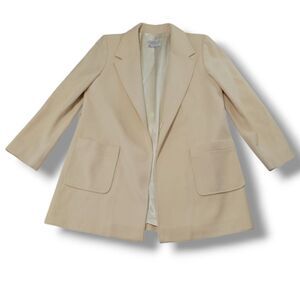 Vintage Pendleton Coat Size Large Miss Pendleton Peacoat Jacket 100% Virgin Wool